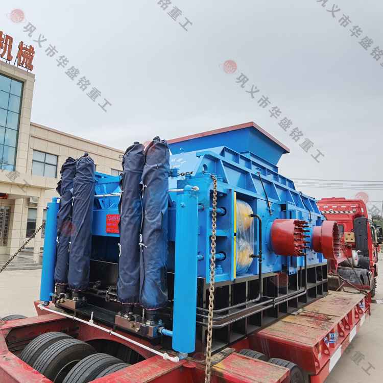 對輥破碎機適合用來破碎河卵石和鵝卵石嗎？制砂效果如何？
